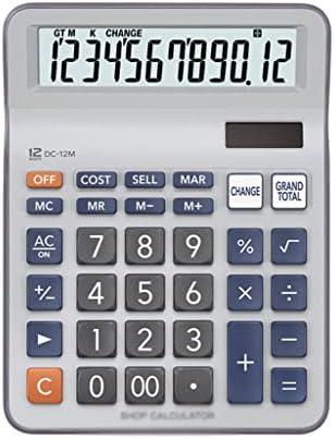 מחשבון שולחן עבודה של SXNBH 12 מחשבון ספרות משרד עסקים משרד מחשב ציוד עסקי