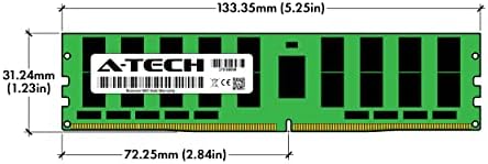 החלפת A -Tech 64GB עבור HP Q2D33A - DDR4 2666MHz PC4-21300 עומס ECC מופחת LRDIMM 4RX4 1.2V - מקל זיכרון