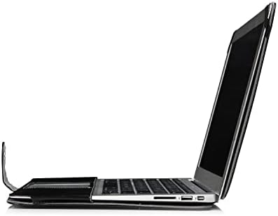 כיסוי מחשב נייד תואם ל- MacBook Air 13 אינץ 'מארז A1466 A1369 כיסוי מארז, מעטפת מגן עור פרימיום