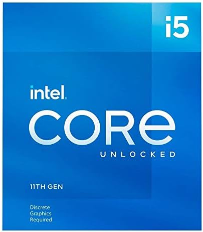 Intel Core I5 ​​I5-11600K Hexa-Core 3.90 GHz מעבד-חבילה קמעונאית