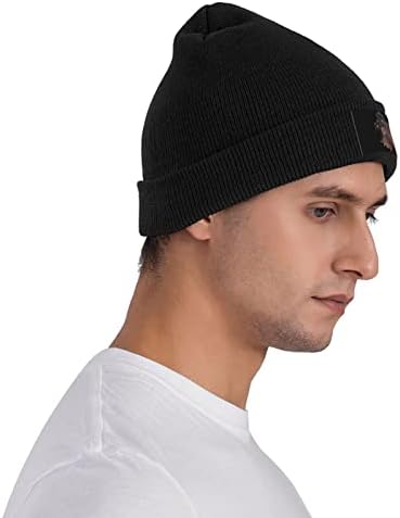ליל שמיים רעה לסרוג כפת חורף כובע לגברים ונשים חם נמתח באזיקים לסרוג גולגולת כובע
