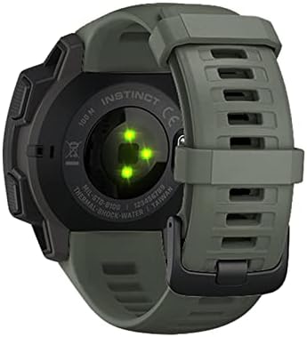 שחרור מהיר של Cysue Silicone Silicone Watchband לרצועת החלפת אינסטינקט Garmin
