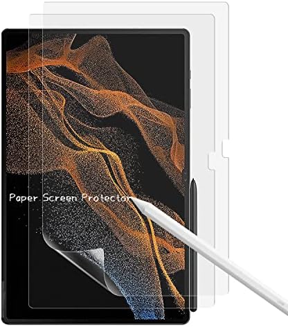 Keanboll 2 PCS מגן מסך נייר עבור Samsung Galaxy Tab S8 Ultra 14.6 אינץ '2022 אנטי סנוור מט וכתיבה כמו על