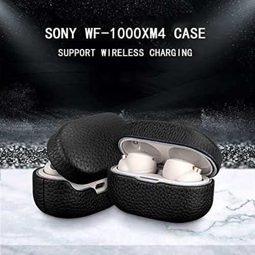 למארז Sony WF-1000XM4, עטיפת פוליו מגנטית מקורית של אופנה פרימיום עבור Sony WF 1000XM4