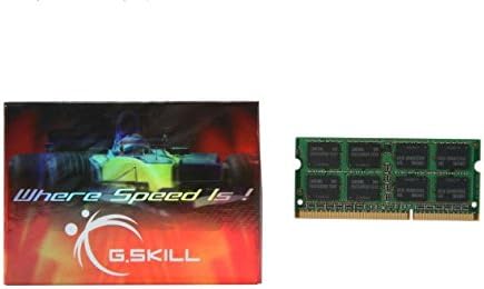 G.Skill F3-10666CL9S-4GBSQ 4GB 204-PIN DDR3 SO-DIMM DDR3 1333 זיכרון מחשב נייד