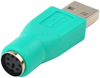 מתאם מקלדת Mobestech מתאם 10 יחידים מתאם PS נקבה עד משקל קלה זכר למתרחי USB של בית הספר המומר USB של משרד USB