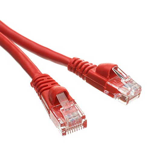 כבל CENTRAL LLC CAT 6 Ethernet כבל 0.5 רגל מהירות מהירות מהירה כבל טלאי אינטרנט חתול 6 עם מחבר RJ45 - UTP