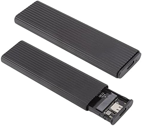M.2 מתאם מארז SSD של NVME, ממשק טיפוס אטום הלם M.2 NVME SSD מארז פיזור חום לגודל SSD 2242 2260 2280