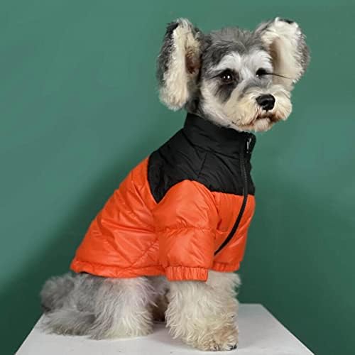 מעיל מעיל חורף של חורף כלב חורף כלבים מטה לכלבים בינוניים קטנים מעבה מעיל מעיל רוח חורף חורף