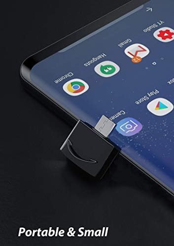 USB C נקבה ל- USB מתאם זכר תואם את TabPro Samsung Galaxy שלך עבור OTG עם מטען Type-C. השתמש במכשירי
