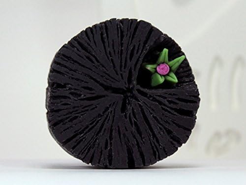 פחם עם סחלב - סיליקון סבון בעבודת יד עובש נר עובש מלאכה