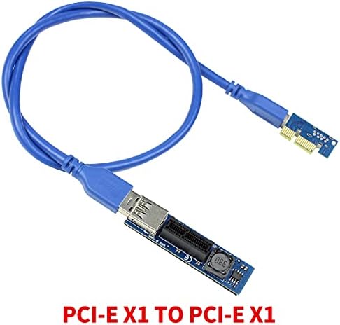 JMT הוסף כרטיסים PCI Express X1 ל- X4 USB 3.0 מתאם מעלה מאריך PCIE RISER כרטיס USB3.0 PCI-E SATA הרחבה