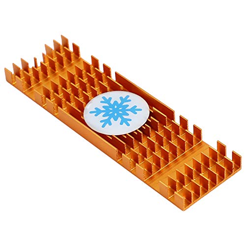 Yhjic אלומיניום קירור רדיאטור מכוסה קירור חממה עבור PCIE NVME M2 2280 SSD חום פיזור קירור קירור קירור