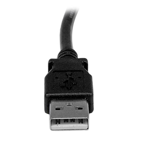 1M USB 2.0 A כבל זווית B שמאל - m/m