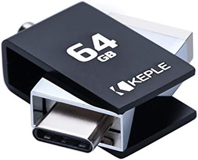 מקל זיכרון USB 64GB USB C 3.0 מהירות גבוהה מהירות כפולה כונן עט פלאש תואם ל- Xiaomi Mi A1, A2, A3 / Mi Mix 3, Mi