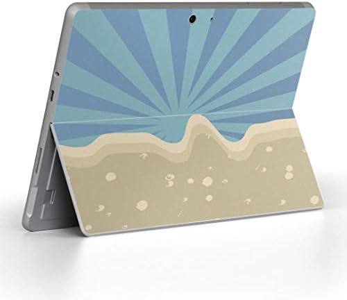 כיסוי מדבקות Igsticker עבור Microsoft Surface Go/Go 2 אולטרה דק מגן מדבקת גוף עורות 001385 חוף חולי