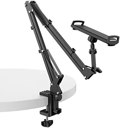 WXBDD שולחן עבודה מתכת עמדת זרוע ארוכה טבליות מעמד מיטת שולחן עבודה שולחן עבודה עצלן תומך בום