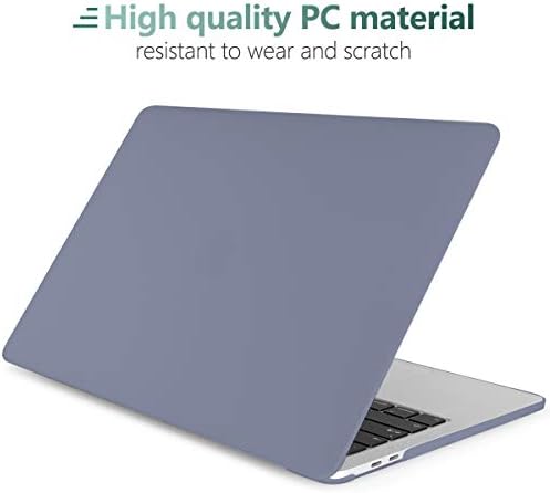 Batianda עבור MacBook Air 13 Case 2020 2019 2018 A2337 M1 A2179 A1932, מארז מעטפת קשה גומי מט עם כיסוי מקלדת