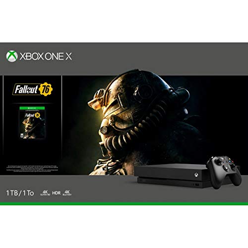 Microsoft Xbox One X 1 TB Fallout 76 צרור עם משחקי Rockstar Red Dead Redemption 2 עבור Xbox One & Microsoft Xbox
