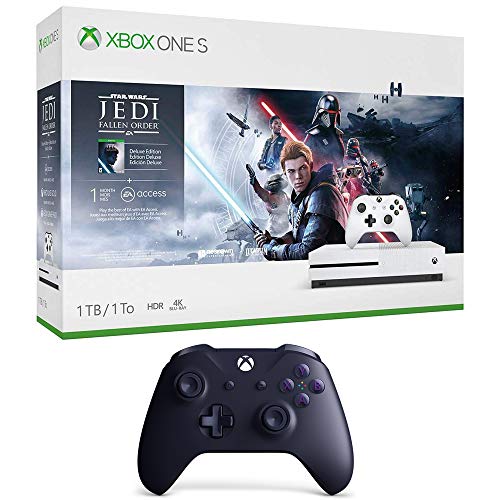 Microsoft 234-01089 Xbox One S Star Wars Jedi Fallen Order 1 Tap Bundle עם Microsoft Xbox One &