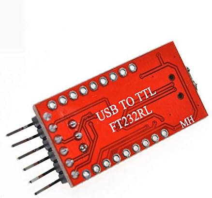 Chironal 2pcs ft232r Ft232rl FTDI MINI USB ל- TTL מתאם ממיר סדרתי מודול 5V 3.3V Breakout USB למיני USB סידורי