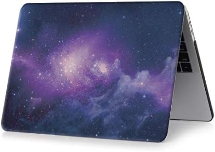 תיק מארז נייד גואושו תיק דפוס שמיים כוכבים כחולים מדבקות מים מחשב נייד מארז מגן למחשב עבור MacBook Pro 15.4 אינץ