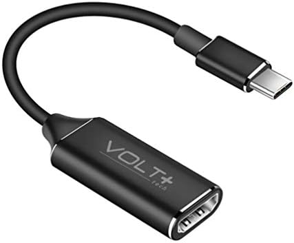 עבודות מאת Volt Plus Tech HDMI 4K USB-C ערכת תואם ל- LG 15Z90Q-P.AAS6U1 מתאם מקצועי עם פלט דיגיטלי מלא 2160p,