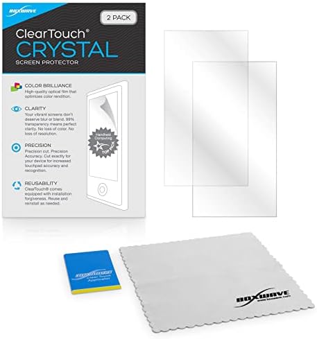מגן מסך גלי תיבה התואם ל- LG 27 Monitor - ClearTouch Crystal, עור סרט HD - מגנים מפני שריטות עבור