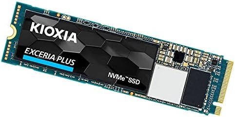 Kioxia exceria Plus nvme 1TB PCIE 3.0 GEN3X4 M.2 2280 SSD, LRD10Z001TG8