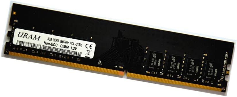 DDR4 RAM 4GB 2666MHz PC4-21300 1RX8 CL19 288 PIN 1.2V שאינו ECC DIMMRON CHIP זיכרון DIMMRON לשדרוג מחשב