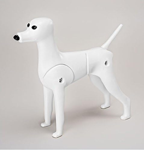 ד-פאת דגם כלב רק טיפוח בפועל לבן כלב דוגמן עבור כלב מטפחים מחוזק פלסטיק