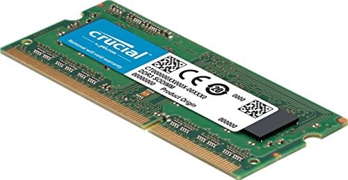 מכריע 4GB DDR3/DDR3L 1066 MT/S SODIMM זיכרון 204 פינים עבור MAC - CT4G3S1067M