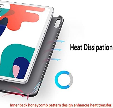 עבור iPad Mini 6 Case 2021, יפה עיצוב פרחוני פרחוני אטום הלם עצירה אוטומטית/שינה ותמיכה מארז מכסה