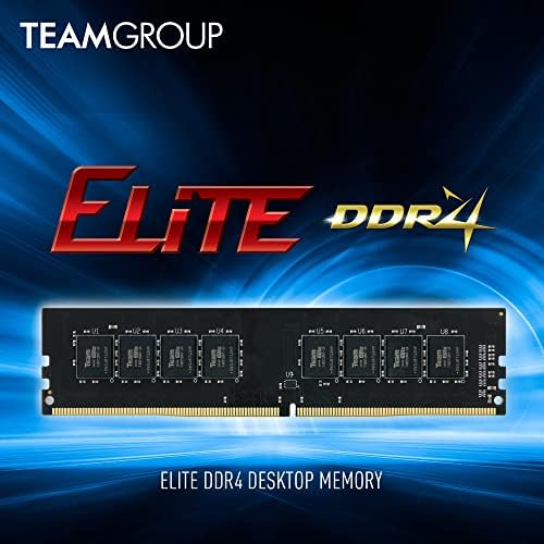 קבוצת קבוצה ELITE DDR4 8GB יחיד 2666MHz PC4-21300 CL19 ללא ניתוק ללא ECC 1.2V UDIMM 288 PIN PC PC MODEL