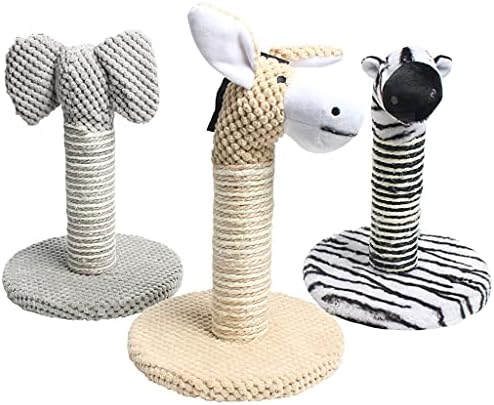 סיסל חבל חתולי טיפוס מסגרת מיני מגדל עץ גרוד יצירתי בעלי החיים צורת חיות מחמד צעצוע מקורה קטיפה מצחיק