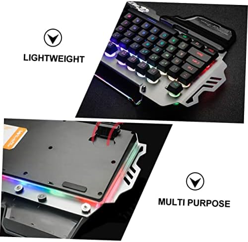 זוהר משחקים עם תאורה אחורית מקלדת אלחוטי מקלדת עבור מחשב נייד שולחני מקלדת מפתח משחק מקלדת מחשב נייד מקלדת תאורה