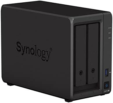 Synology DS723+ 2-Bay Diskstation NAS 24TB צרור עם 2x 12TB Seagate Ironwolf