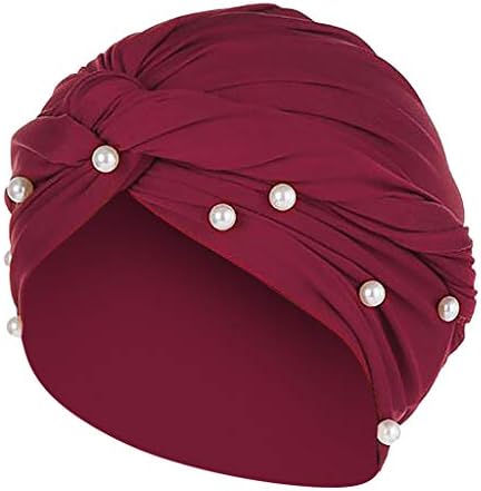 מנהונג כובע פנינת כובע נשים מוסלמי ואגלי טורבן לפרוע לעטוף סרטן בייסבול כובעי פדרס כובע בלינג