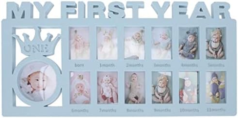 לא 1 יח ' חבילה תינוק ראשון שנה תמונה מסגרת 12 חודש מיילסטון תמונה מסגרת