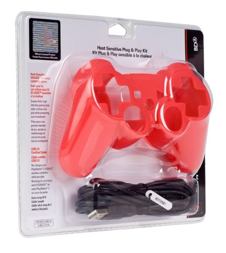 Powera PS3 ערכת Plug & Play - אדום