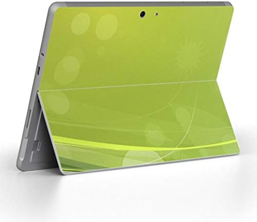 כיסוי מדבקות Igsticker עבור Microsoft Surface Go/Go 2 עורות מדבקת גוף מגן דק במיוחד 001836 דפוס פשוט ירוק