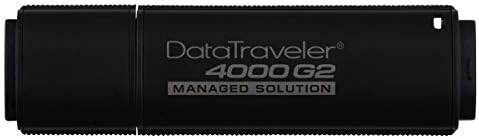 קינגסטון דיגיטלי 64GB USB 3.0 DT4000 G2 256 AES FIPS 140-2 ברמה 3 מוצפן