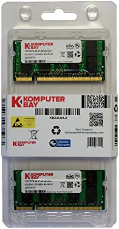 Komputerbay 4GB 2x 2GB DDR2 667MHz PC2-5300 PC2-5400 DDR2 667 זיכרון מחשב נייד SODIMM