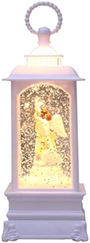 חג המולד גלובוס שלג פנס מוזיקלי מואר מואר פנס סוללה מופעלת מים מסתובבים מנורה מנורה מדליקה קישוט פסטיבל