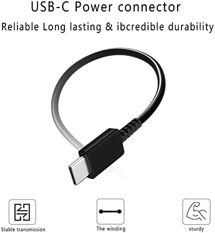 45W USB-C מטען קיר טעינה מהיר ו -5ft USB C ל- USB C כבל טעינה מהיר עבור Samsung Chromebook XE513C24 XE510C24