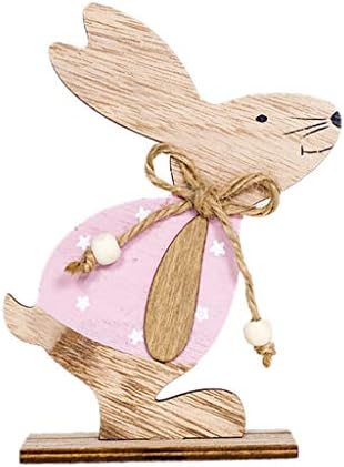 2021 ארנב צורות קישוטי פסחא קישוטים, אישית פסחא קישוט עץ קרפט מתנות תצוגת עיצוב הבית עץ מצחיק קריקטורות חג משפחה