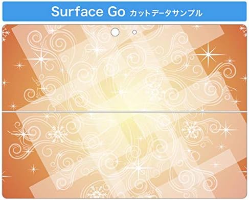 כיסוי מדבקות Igsticker עבור Microsoft Surface Go/Go 2 אולטרה דק מגן מדבקת גוף עורות 001494 שלג חורף
