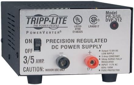 Tripp Lite Pr60 DC אספקת חשמל 60A 120V קלט AC ל- 13.8 DC פלט TAA GSA
