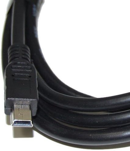 HQRP ארוך 6ft USB לכבל USB מיני עבור Rand McNally Good Sam Rvnd 7735 LM; Explorer Road 50/60 GPS; FORIS