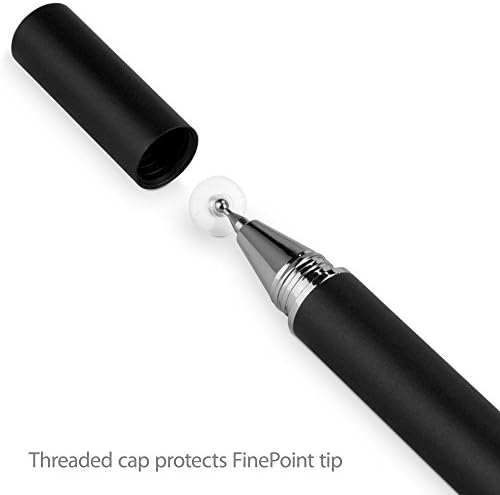 עט חרט בוקס גלוס תואם ל- Wacom Cintiq Pro 24 Touch - Finetouch Capacive Stylus, Super Stylus Stylus Pen - Jet